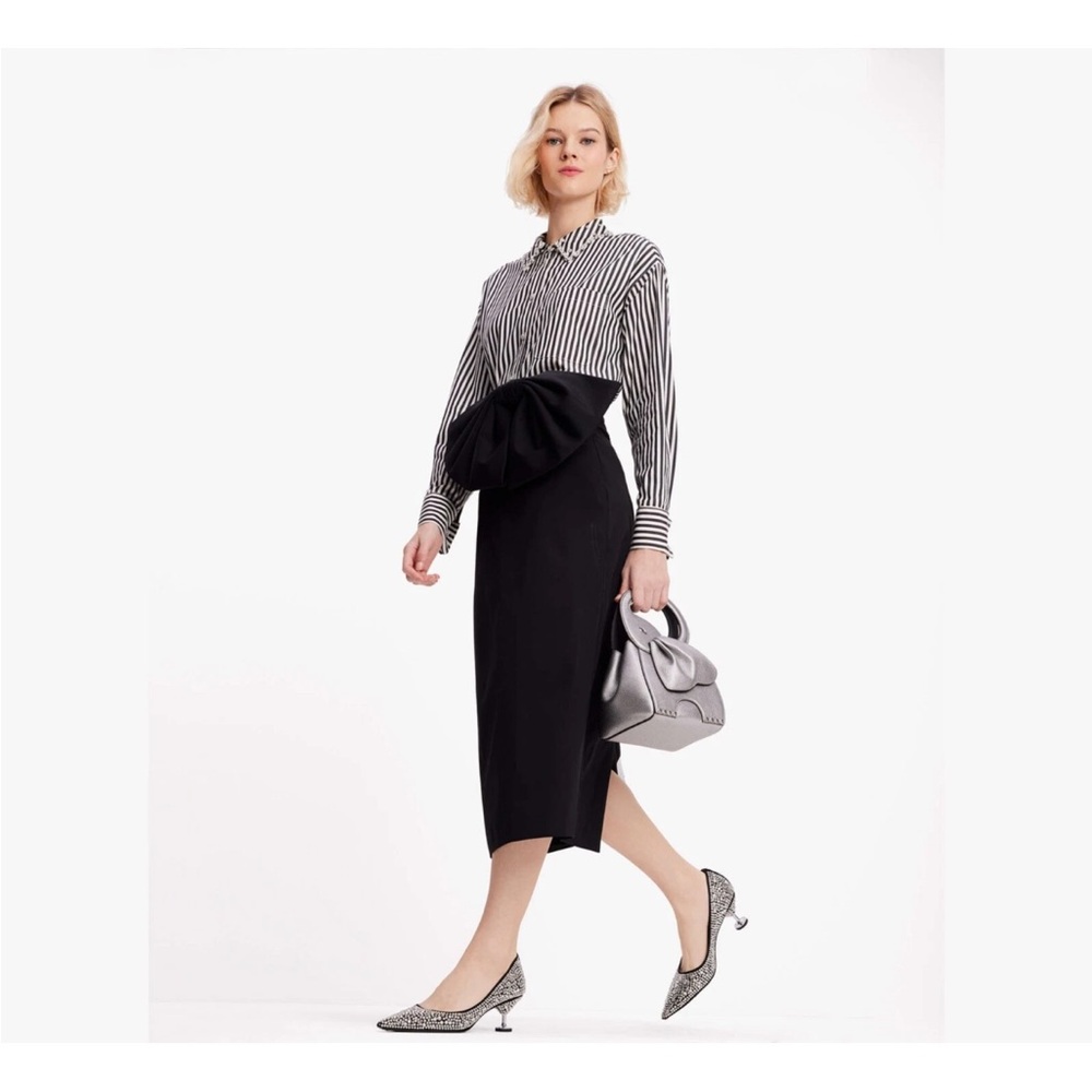 Kate Spade Black Midi Skirt